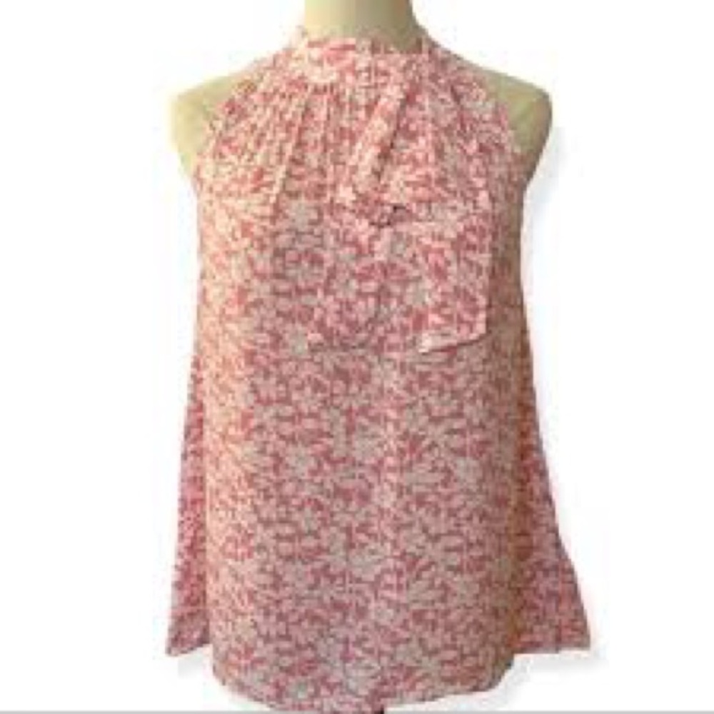 Brooks Brothers Pink Floral Blouse